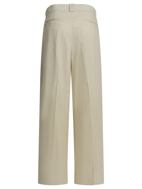 26SS 이네스 드 라 프레상쥬 스트레이트 팬츠 16P008LI011P110 Beige - INES DE LA FRESSANGE