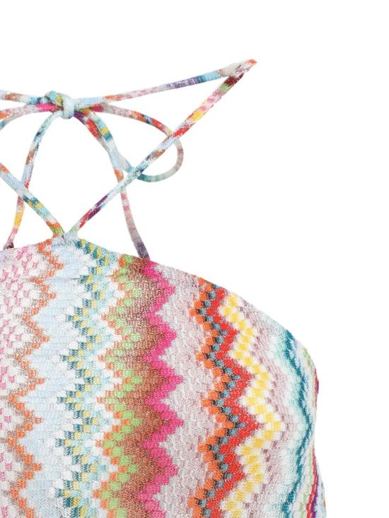 26SS 미소니 점프수트 MC26SG02BR014F SM9WV MULTICOLOR LIGHT BAS - MISSONI