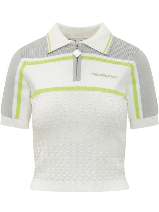 26SS 카사블랑카 셔츠 WSP26KW1247 01 BIANCO