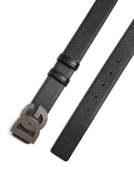 25FW 돌체앤가바나 가죽 벨트 BC4943 AG6518B956 Black - DOLCE & GABBANA