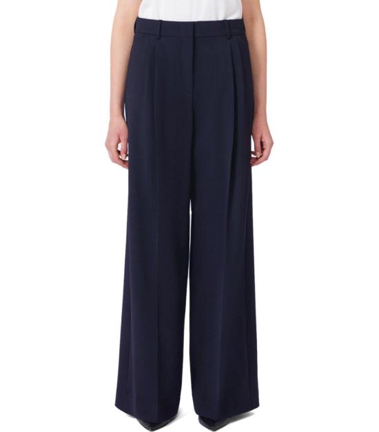 26SS 위켄드막스마라 스트레이트 팬츠 2615131061600 001 34 Blue - WEEKEND MAX MARA