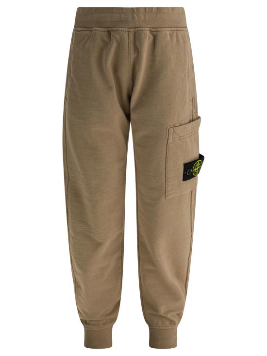 26SS [키즈] 스톤 아일랜드 스트레이트 팬츠 6200003S0040V0092 Grey