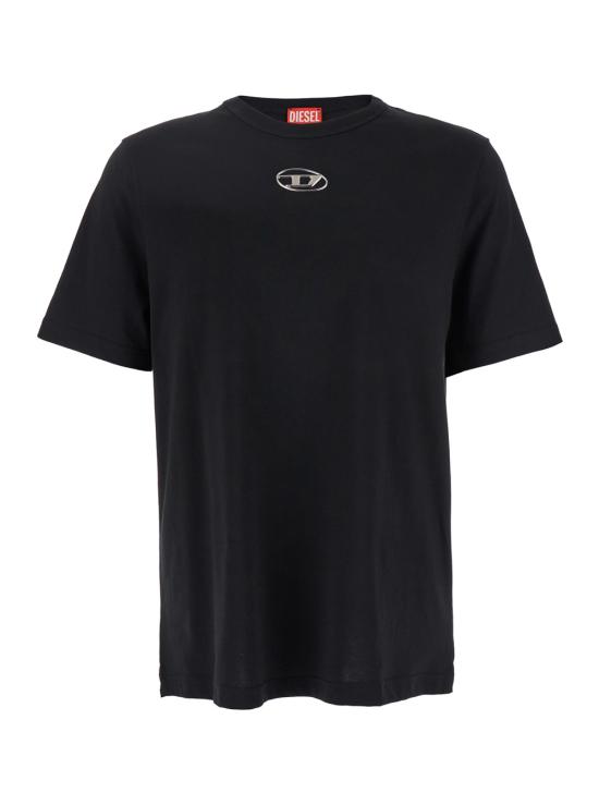 26SS 디젤 반팔 티셔츠 A178800CLBR9XX Black