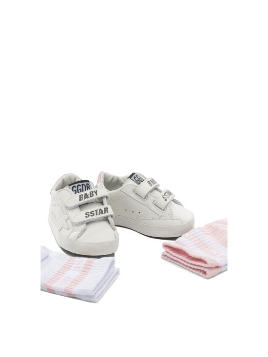 26SS [키즈] 골든구스 스니커즈 GIF00534F00712911410 White - GOLDEN GOOSE