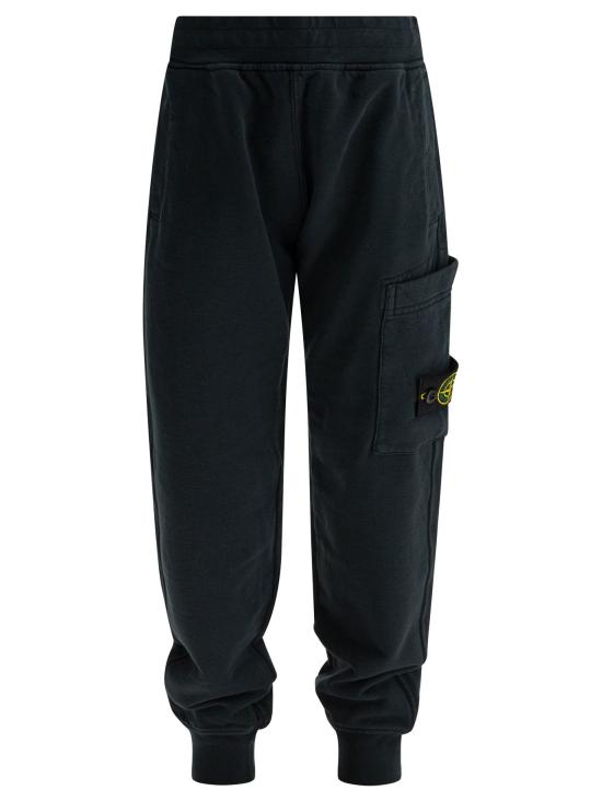 26SS [키즈] 스톤 아일랜드 스트레이트 팬츠 6200003S0040V0020 Black