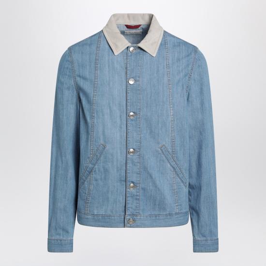 26SS 브루넬로 쿠치넬리 데님 블루종 MH2636914DE Blue