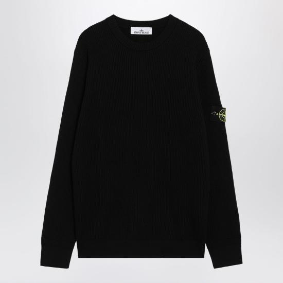 25FW 스톤 아일랜드 긴팔 티셔츠 5100053S00C2 Black