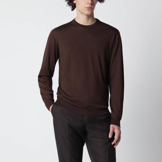 26SS 드루모어 긴팔 티셔츠 D0D103AWO Brown