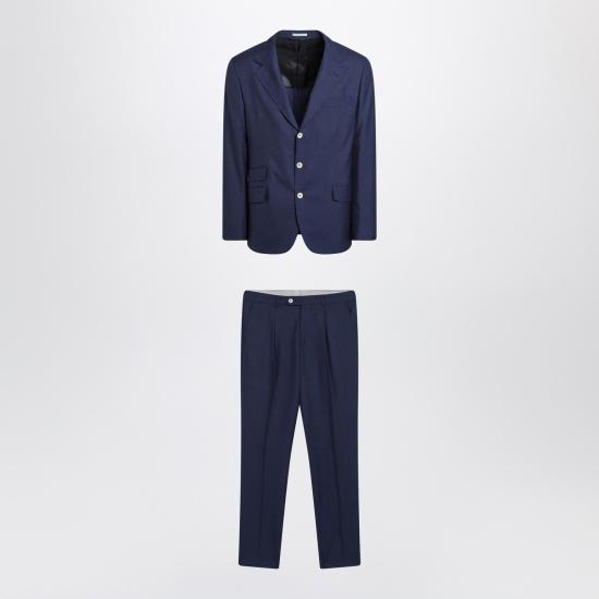 26SS 브루넬로 쿠치넬리 수트 세트 M032PLDWHWO Blue