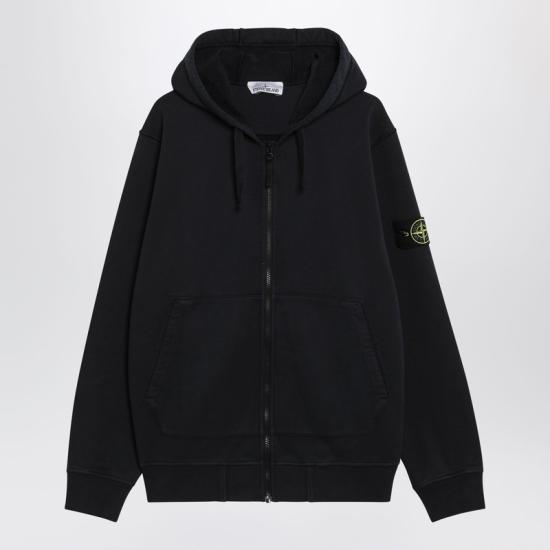 25FW 스톤 아일랜드 후드 티셔츠 6100061S0051 Blue