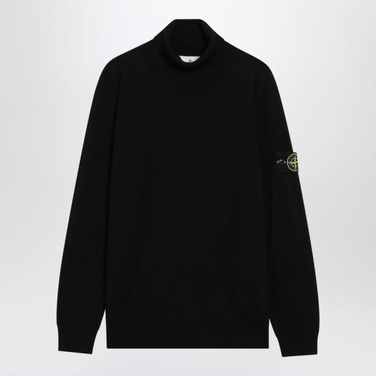 25FW 스톤 아일랜드 긴팔 티셔츠 5100025S00C4 Black