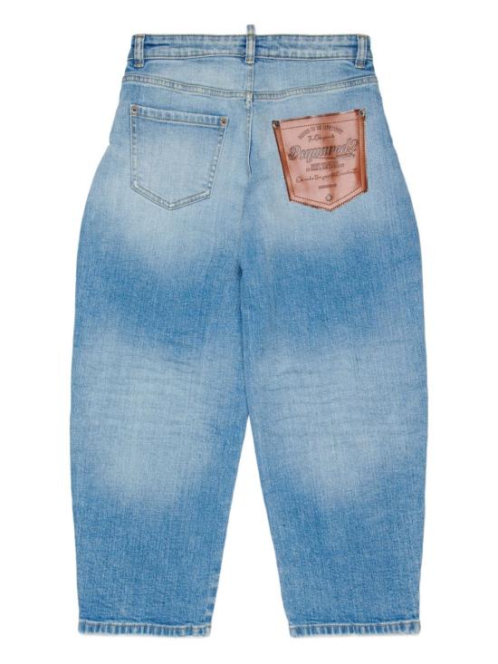 26SS [키즈] 디스퀘어드2 진 DQ3282D0AF3 DQ01 Blue - DSQUARED2