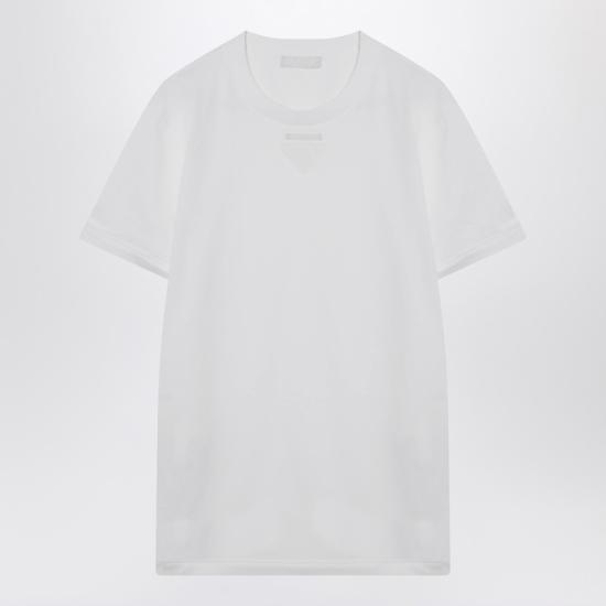 26SS 프라다 반팔 티셔츠 UJN979OOO11CD White