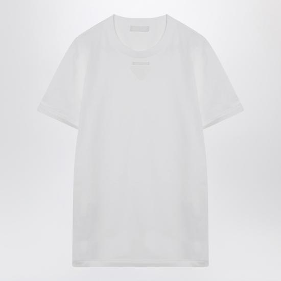 26SS 프라다 반팔 티셔츠 UJN979OOO11CD White