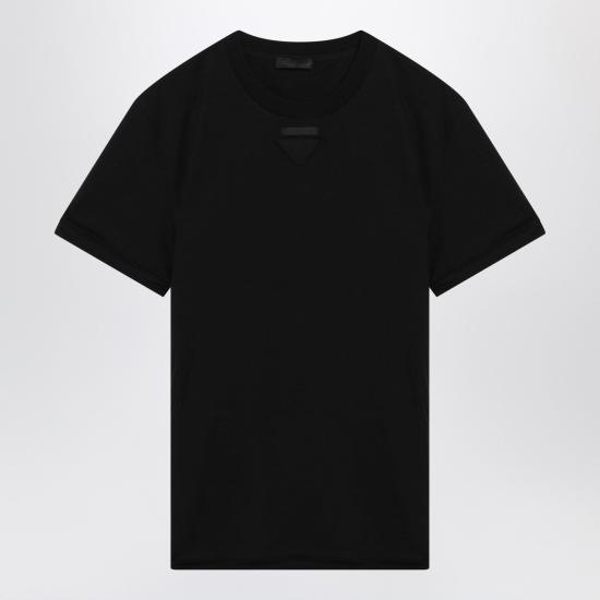 26SS 프라다 반팔 티셔츠 UJN979OOO11CD Black