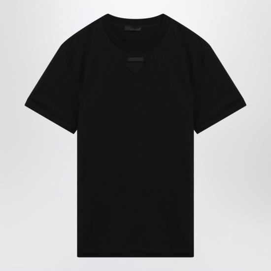 26SS 프라다 반팔 티셔츠 UJN979OOO11CD Black