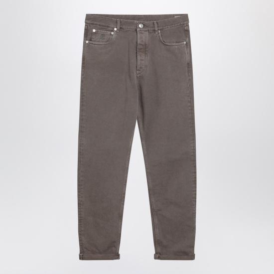 26SS 브루넬로 쿠치넬리 데님 팬츠 M237PO1090DE Beige