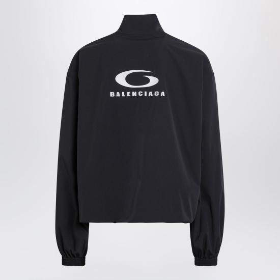 26SS 발렌시아가 루프 스포츠 트랙 수트 재킷 857691TRO31 Black - BALENCIAGA