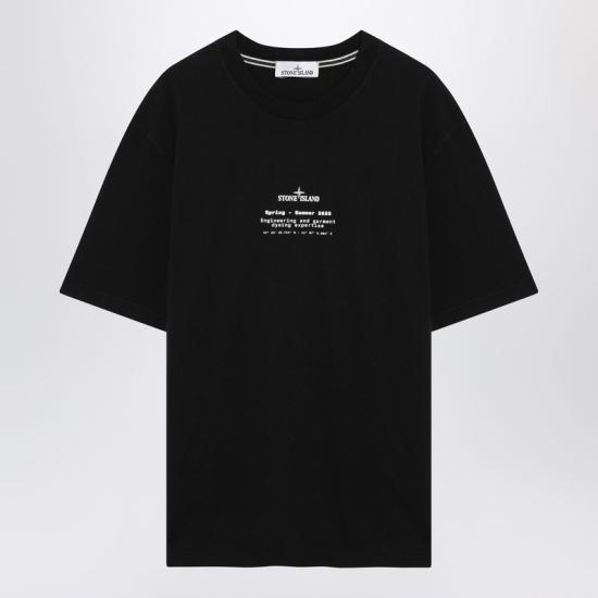 26SS 스톤 아일랜드 반팔 티셔츠 S152100001S0285 Black