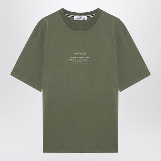 26SS 스톤 아일랜드 반팔 티셔츠 S152100001S0285 Green