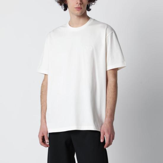 26SS 아디다스 Y3 반팔 티셔츠 KQ9782CO White