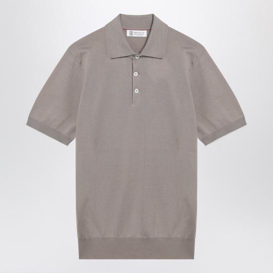 26SS 브루넬로 쿠치넬리 폴로 티셔츠 M29800125CO Brown