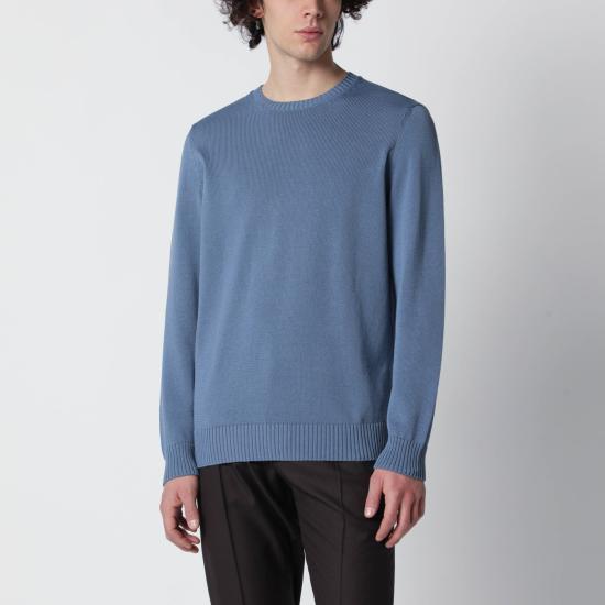 26SS 드루모어 긴팔 티셔츠 D8Z103LCO Light blue