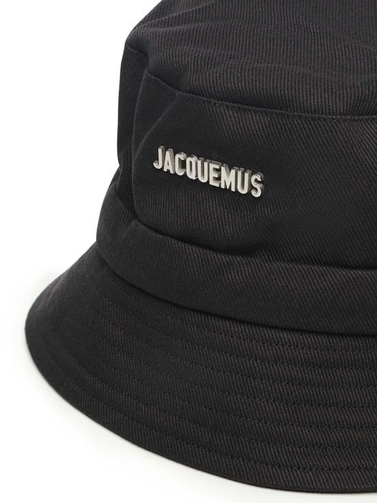 25FW 자크뮈스 버킷햇 22HACU00001AE00014 990 Black - JACQUEMUS