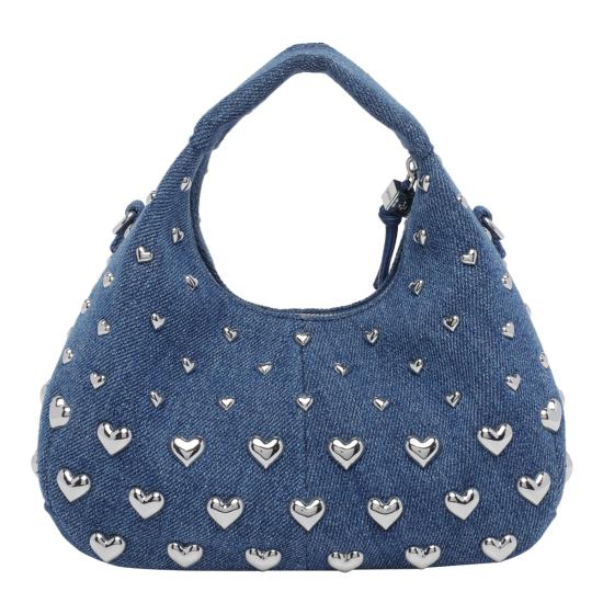 26SS 가니 스터드 미니 호보백 B2070034 357 Blue - GANNI