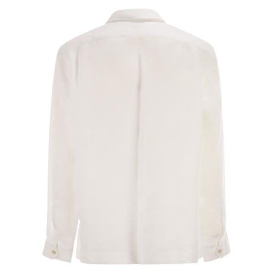 26SS 브루넬로 쿠치넬리 긴팔 셔츠 MM6840618 WHITE - BRUNELLO CUCINELLI