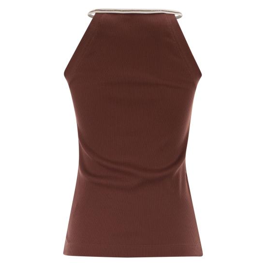 26SS 브루넬로 쿠치넬리 폴로 티셔츠 MG902DO320 BORDEAUX - BRUNELLO CUCINELLI