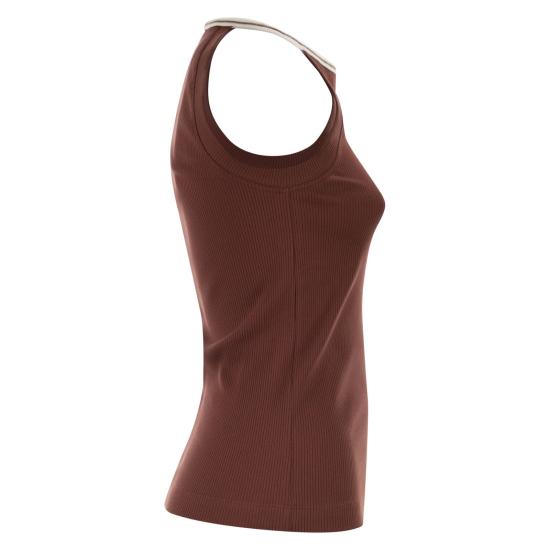 26SS 브루넬로 쿠치넬리 폴로 티셔츠 MG902DO320 BORDEAUX - BRUNELLO CUCINELLI