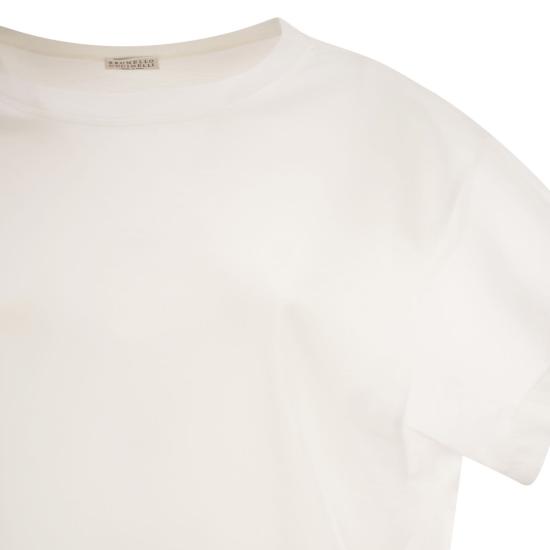 26SS 브루넬로 쿠치넬리 폴로 티셔츠 M0T81BX800 WHITE - BRUNELLO CUCINELLI