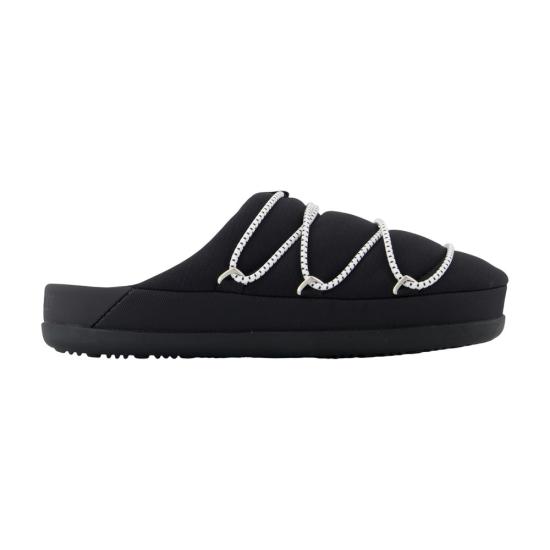 26SS 문부츠 플랫 슈즈 80D2410020 N001 BLACK