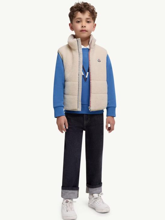 25FW [키즈] 몽클레어 패딩 K29541A00006 809J023P Cream - MONCLER