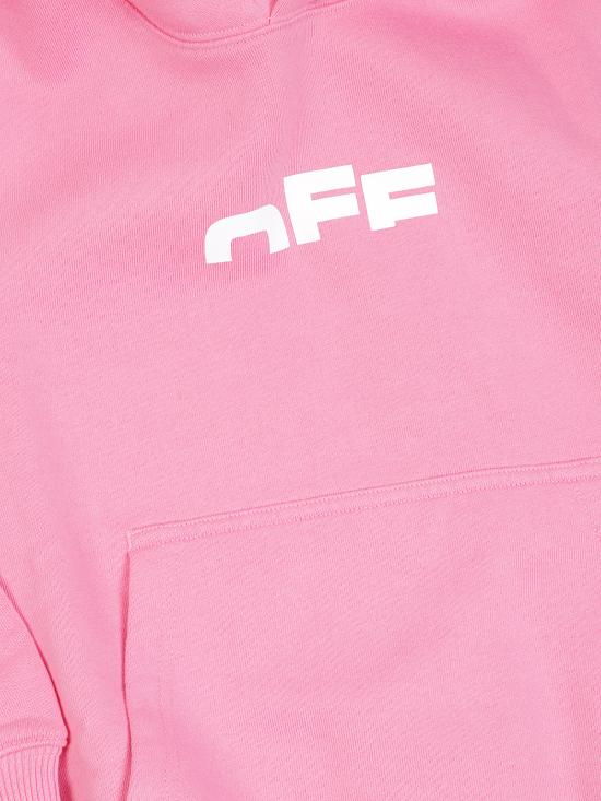 25FW [키즈] 오프화이트 폴로 셔츠 44GBB002F5F001 3201 Pink - OFF WHITE