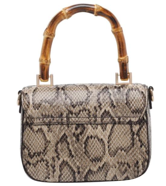 26SS 리우조 토트백 AA6198 E1115P9220 Pitone mocha - LIU JO