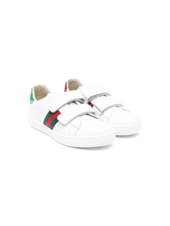 26SS [키즈] 구찌 스니커즈 455448 CPWP09085 White - GUCCI