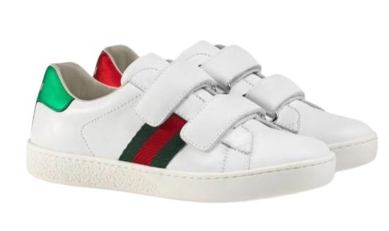 26SS [키즈] 구찌 스니커즈 455448 CPWP09085 White - GUCCI