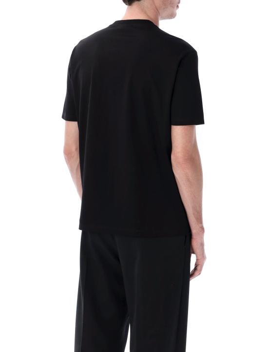 26FW 엠포리오 아르마니 반팔 티셔츠 EM004593AF10762 FC301 NERO - EMPORIO ARMANI