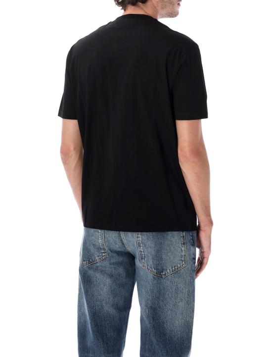 26FW 엠포리오 아르마니 반팔 티셔츠 EM004593AF10762 FC301 NERO - EMPORIO ARMANI