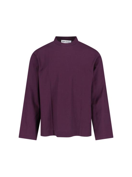 26SS 아워레가시 반팔 티셔츠 M2266BD DAMSON HIGH TWIST JERSEY Violet