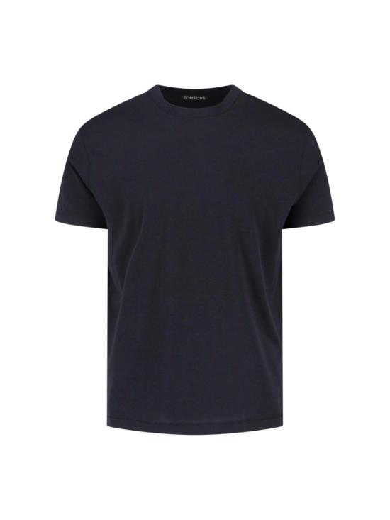 26SS 톰포드 반팔 티셔츠 JCS004 JMT012 NAA Black