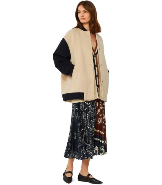 26SS 위켄드막스마라 롱 스커트 2615101011600 001 38 Blue - WEEKEND MAX MARA