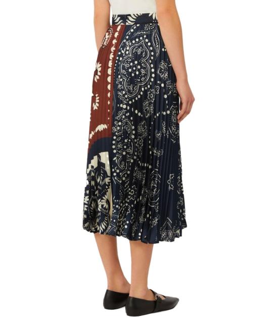 26SS 위켄드막스마라 롱 스커트 2615101011600 001 38 Blue - WEEKEND MAX MARA