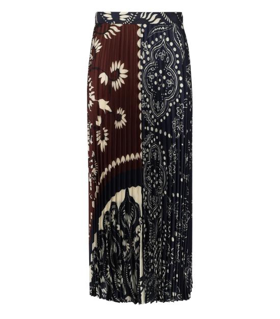 26SS 위켄드막스마라 롱 스커트 2615101011600 001 38 Blue