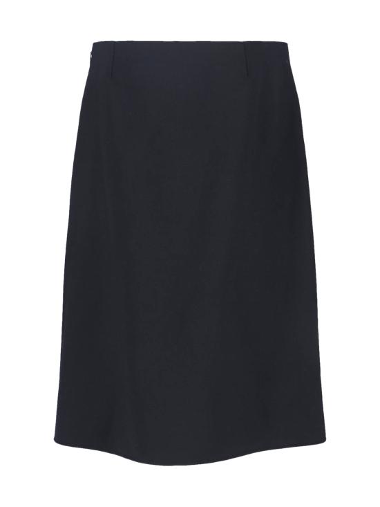 26SS 쿠레쥬 미디 스커트 126CJU333PL0170 9999 Black - COURREGES