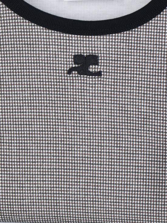 26SS 쿠레쥬 반팔 티셔츠 126JTS017JS0223 B217 Black - COURREGES