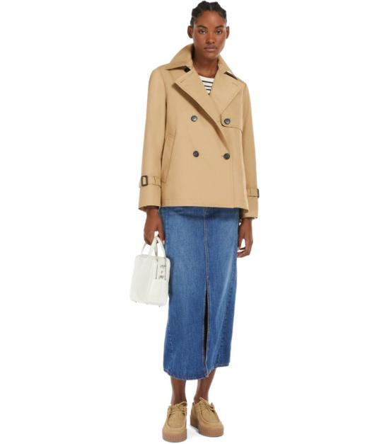26SS 위켄드막스마라 비글리아 숏 트렌치 자켓 2615021051600 003 36 Beige - WEEKEND MAX MARA