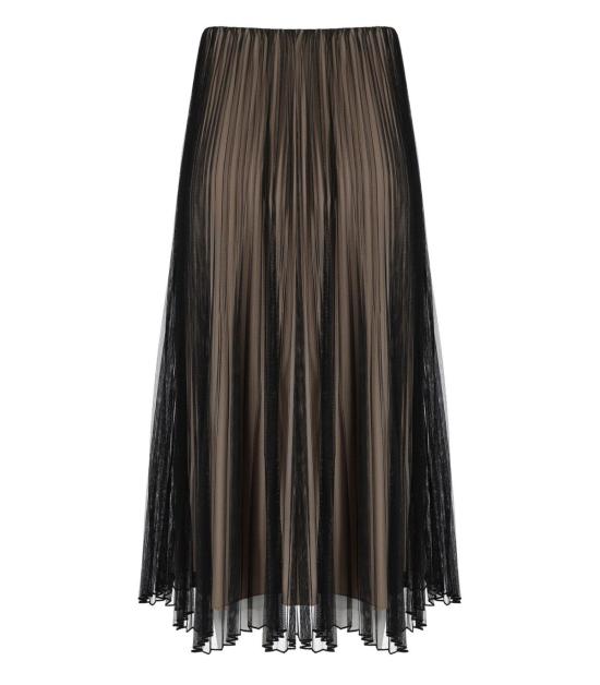 26SS 위켄드막스마라 롱 스커트 2615771021600 001 XS Black - WEEKEND MAX MARA